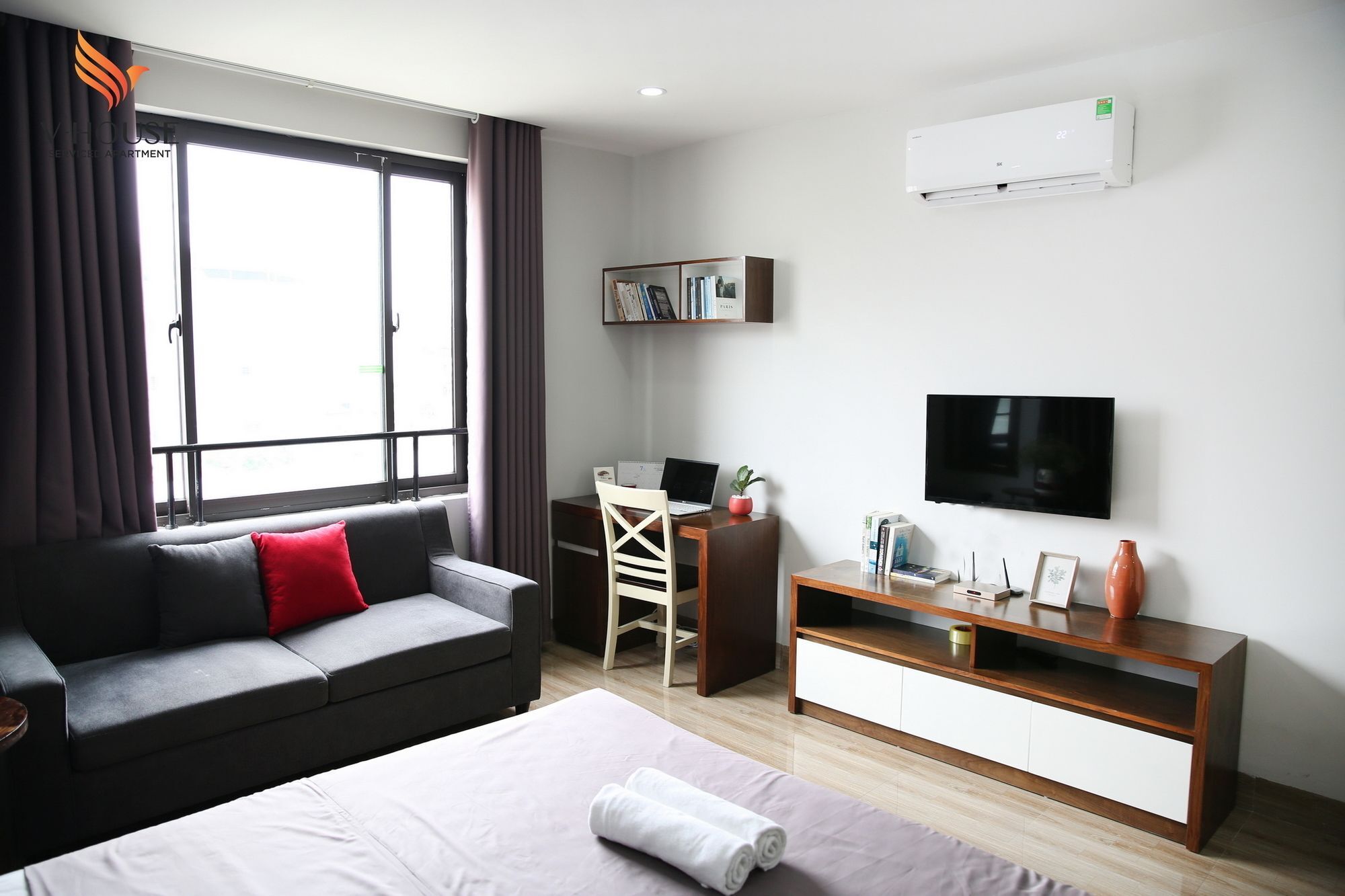 V House 6 Serviced Apartment Hanoi Bagian luar foto