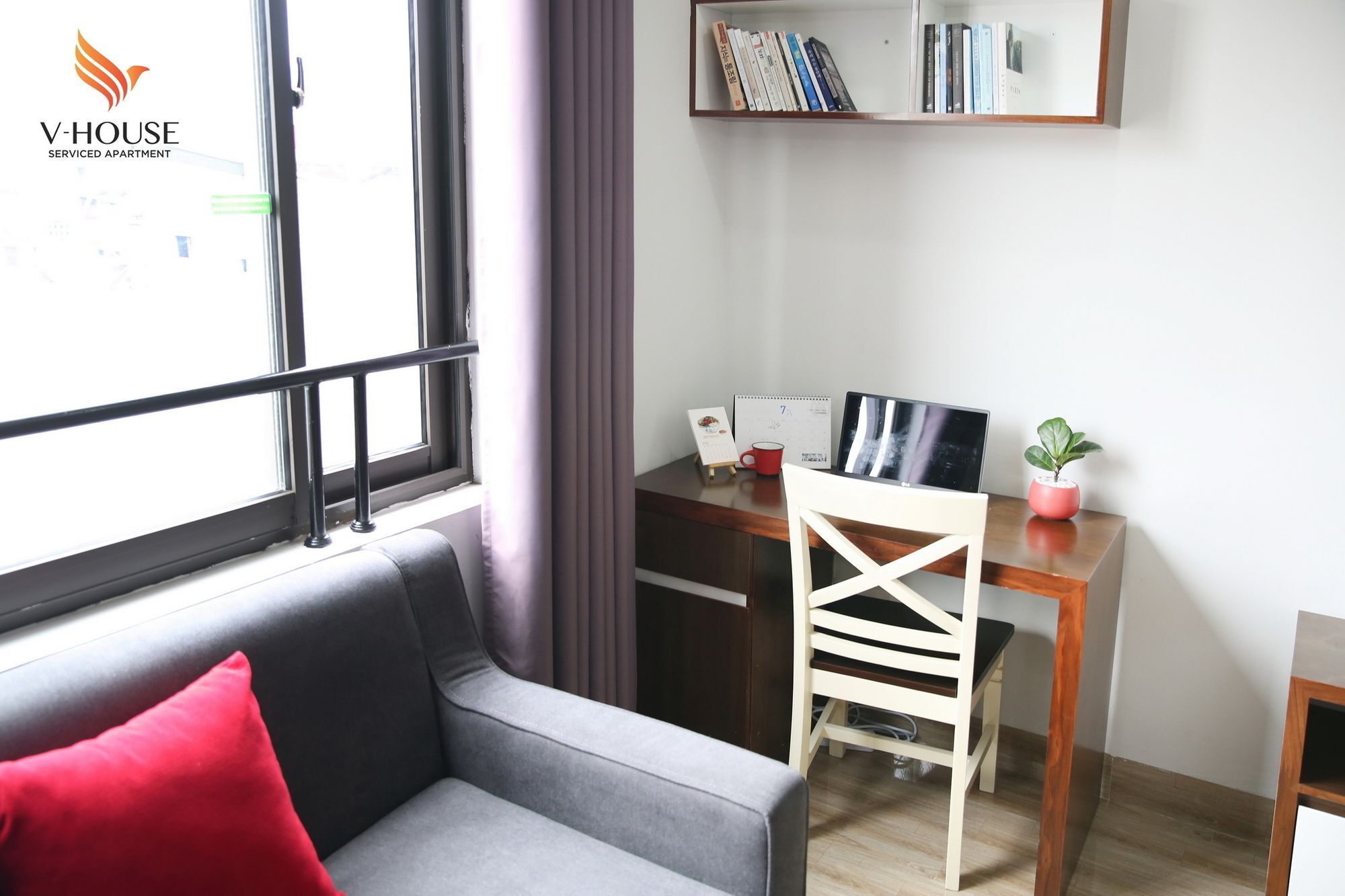 V House 6 Serviced Apartment Hanoi Bagian luar foto