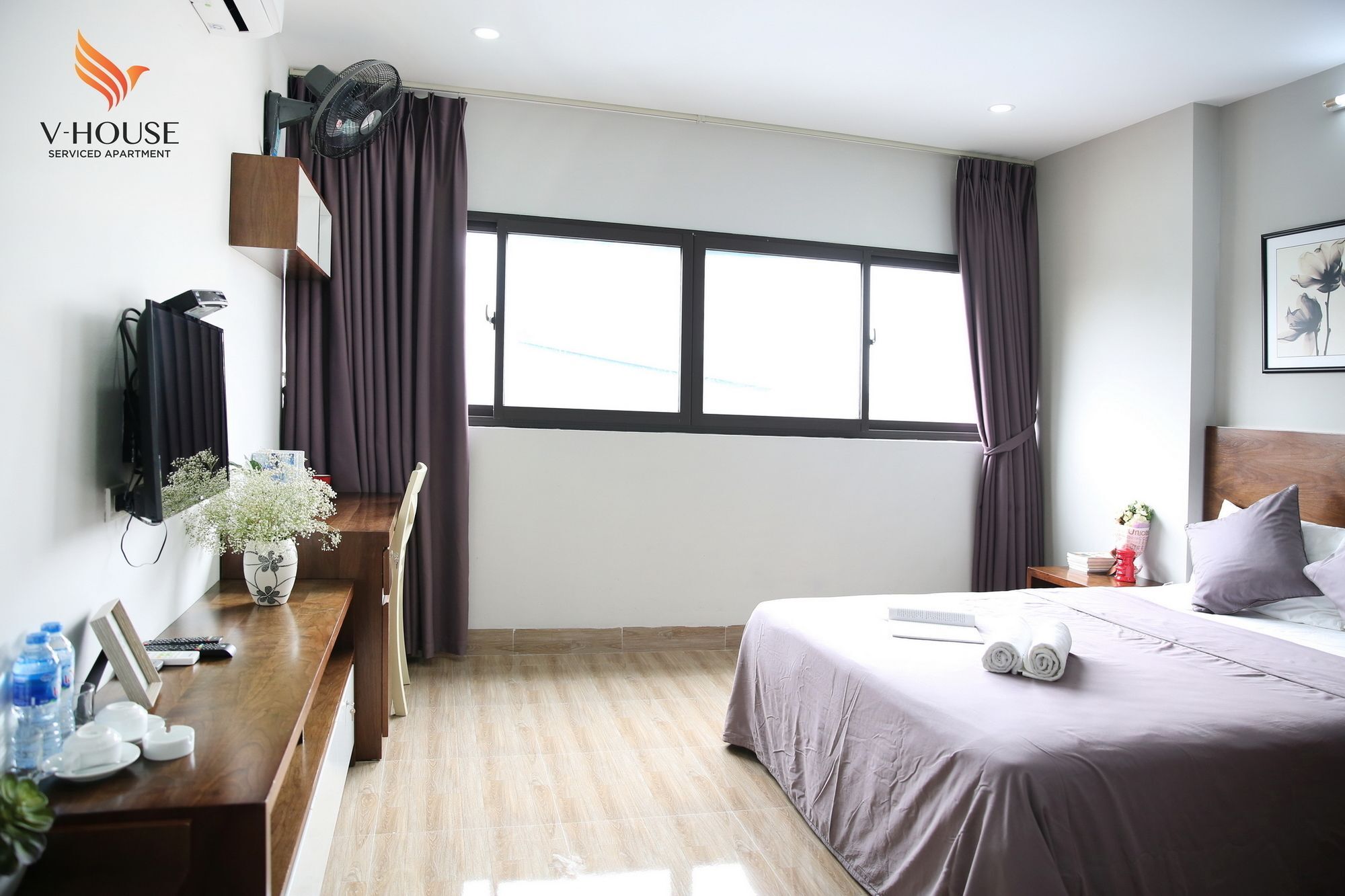 V House 6 Serviced Apartment Hanoi Bagian luar foto